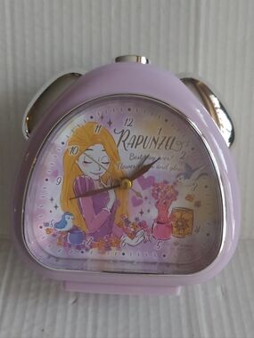 Tangled Rapunzel : T's Factory Disney Twin Bell Alarm Clock from Japan - Rare